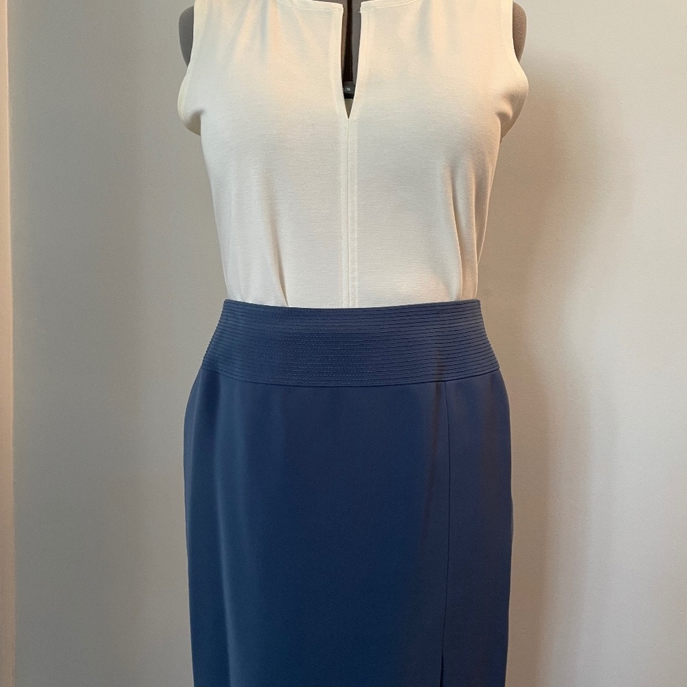 Jones New York Periwinkle Blue Skirt Suit size 10P